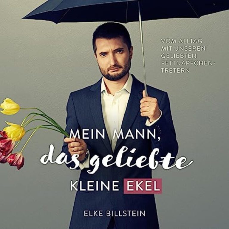 Mann mit traurigem Gesicht, Lesung zum Buch "Mein Mann, das geliebte kleine Ekel"