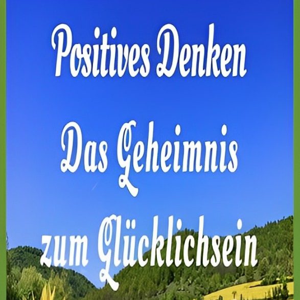 Wiese mit Glücksschwein und Sonnenblume, Lesung zum Buch "Positives Denken - Das Geheimnis zum Glücklichsein"